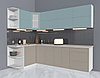 Угловая кухня Мила Матте 1,5х2,6А, фото 3