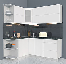 Угловая кухня Мила Матте 1,5х1,9А, фото 2