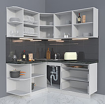 Угловая кухня Мила Матте 1,5х1,8А, фото 3