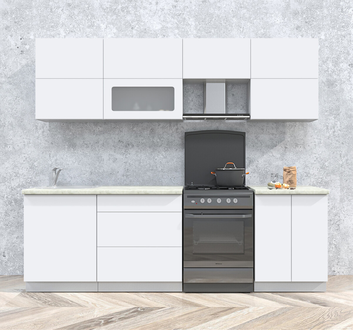 Кухня Мила Матте 2,5Б