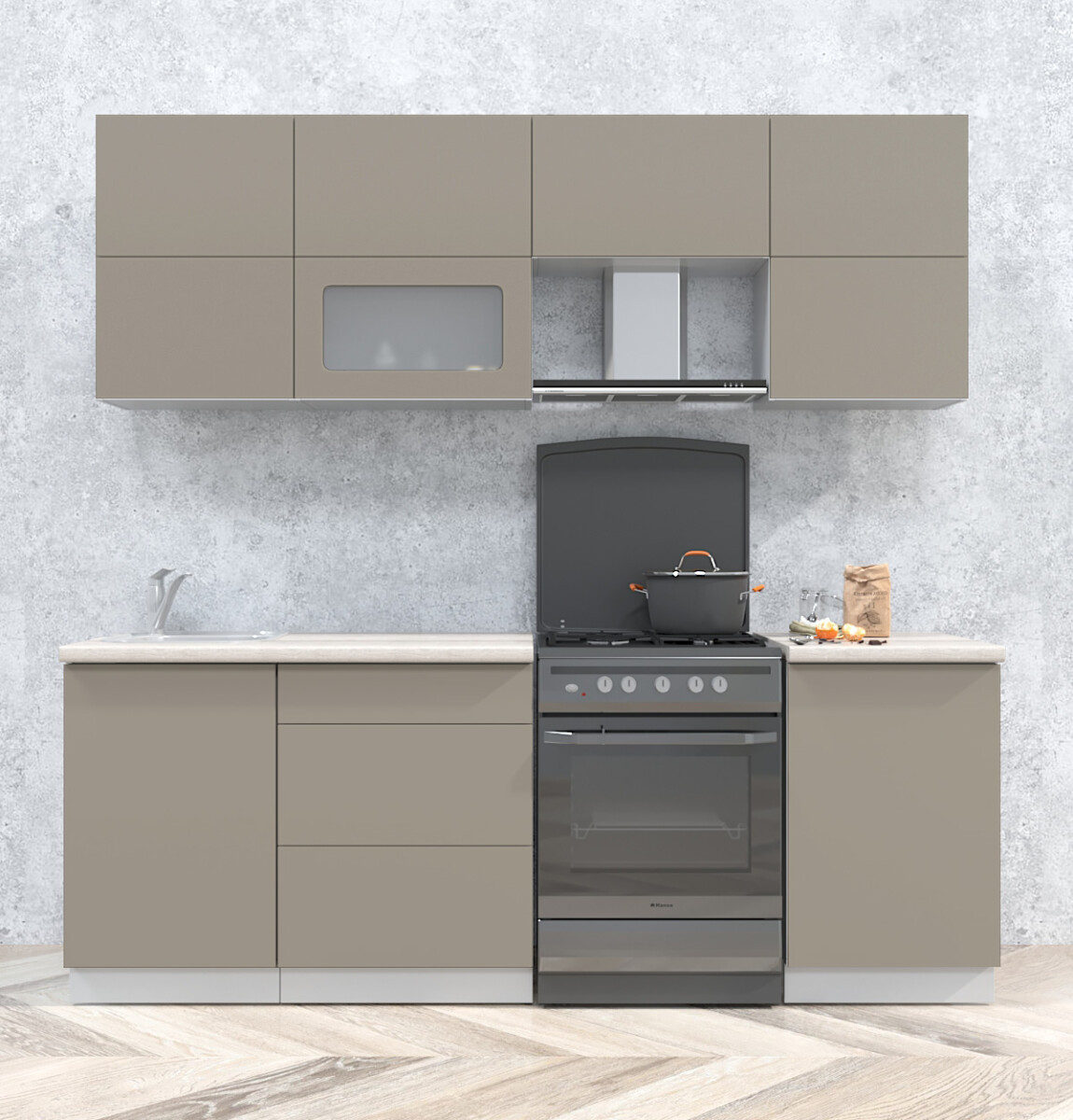 Кухня Мила Матте 2,2Б