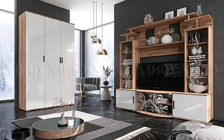 Модульная гостиная Виста белый глянец, фото 2