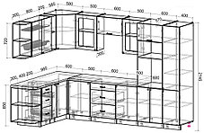 Угловая кухня Мила Деко 1,88х3,2, фото 2