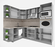 Угловая кухня Мила Деко 1,68х2,4, фото 3