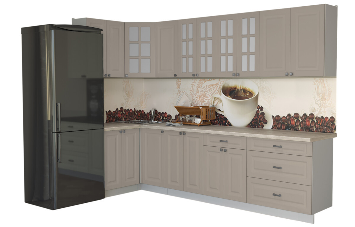 Угловая кухня Мила Деко 1,2х3,0 м