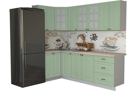 Угловая кухня Мила Деко 1,2х2,4 м, фото 2