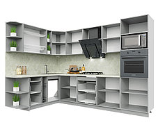 Угловая кухня Мила Пластик 1,88х3,0 м, фото 3