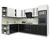 Угловая кухня Мила Пластик 1,88х3,0 м, фото 4