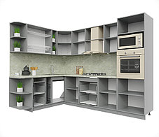 Угловая кухня Мила Пластик 1,88х2,8 м, фото 3