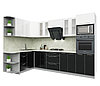 Угловая кухня Мила Пластик 1,68х3,0 м, фото 3