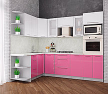 Угловая кухня Мила Пластик 1,68х2,6 м, фото 3