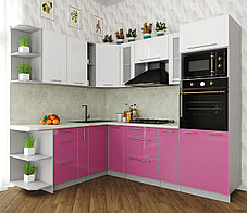 Угловая кухня Мила Пластик 1,88х2,4 м, фото 3