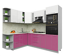 Угловая кухня Мила Пластик 1,88х2,4 м, фото 2