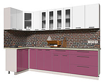 Угловая кухня Мила Пластик 1,2х2,9 м, фото 2