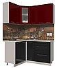 Угловая кухня Мила Пластик 1,2х1,5 м, фото 5