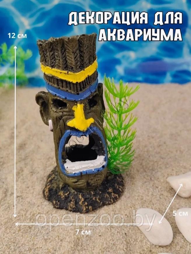Декорация для аквариума акриловая ZooAqua Тотем 7х5 см