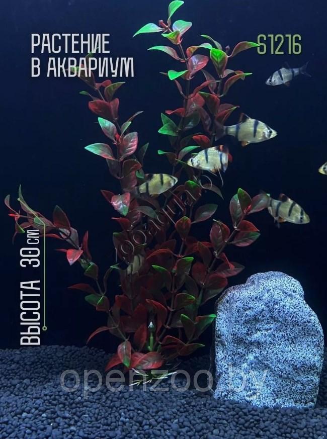 Искусственное растение для аквариума и террариума ZooAqua S1216, 30 см
