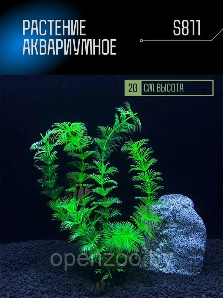Искусственное растение для аквариума ZooAqua S811 20 см, керамика и пластик