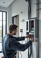 Монтаж электрики под ключ