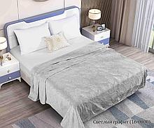 Плед Велсофт 150х200 см Бояртекс диз. (16-0000) Перо Светлый графит