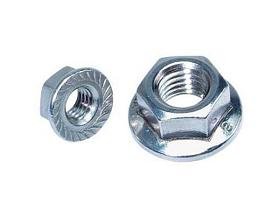 Гайка М12 с фланцем, цинк, DIN 6923 (1200 шт в коробе) STARFIX