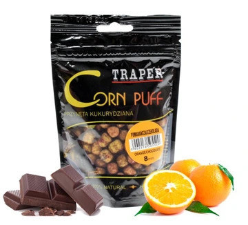 Наживка Corn puff Traper 8мм Апельсин\Шоколад