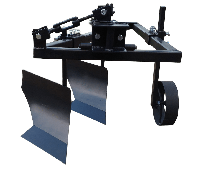 Плуг двухкорпусной ПО-02/23- 2К для мини-тракторов на одну точку крепления