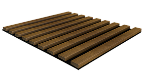 Реечная панель НД-006*10 (Ах28х12) 497х497х19
