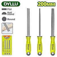 Набор напильников по дереву 200мм DYLLU DTSF1403(3 шт.)