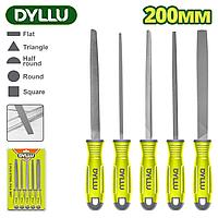 Набор напильников по металлу 200мм DYLLU DTSF2405 (5 шт.)