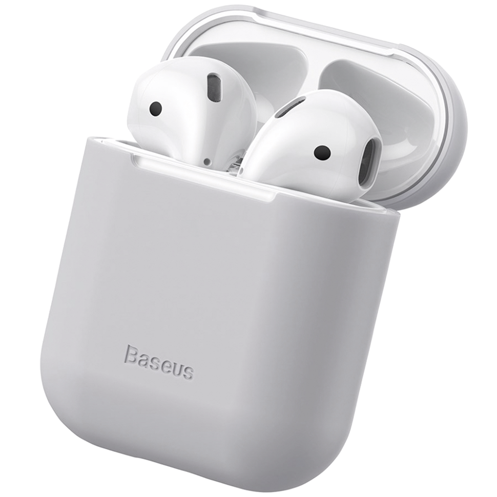 Чехол Baseus Case для Apple Airpods Серый