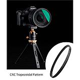 Светофильтр K&F Concept Nano-X Black Mist 1/8 55мм, фото 6