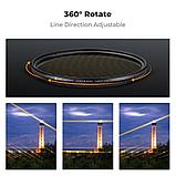 Светофильтр K&F Concept Nano-X MRC Gold Streak 55мм, фото 4