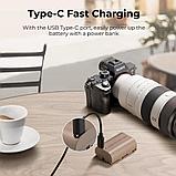 Аккумулятор K&F Concept LP-E6NH Type-C, фото 3