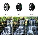 Комплект светофильтров K&F Concept ND + CPL + UV для DJI Mavic Air (5шт), фото 3