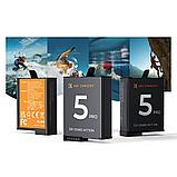 3 аккумулятора + зарядный кейс K&F Concept для DJI Osmo Action 5 Pro/4/3, фото 4