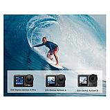 3 аккумулятора + зарядный кейс K&F Concept для DJI Osmo Action 5 Pro/4/3, фото 5