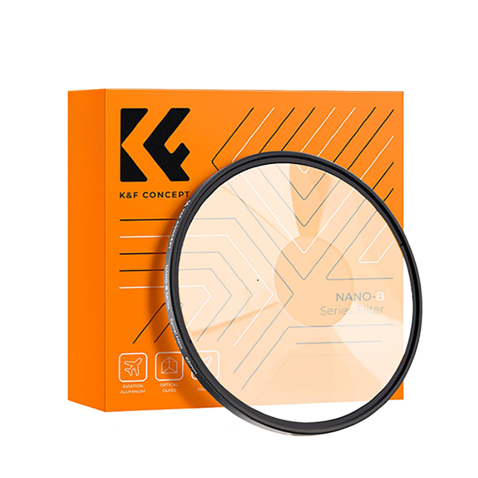 Светофильтр K&F Concept Nano-B Spiral Halo 58мм