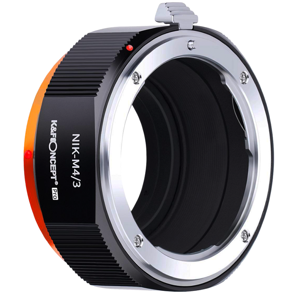 Адаптер K&F Concept M11125 для объектива Nikon AI на камеру Micro 4/3