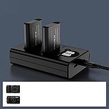 2 аккумулятора DB-110 + зарядное устройство K&F Concept, фото 8