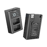 2 аккумулятора NP-FW50 + зарядное устройство SmallRig 3818, фото 3