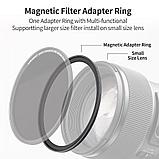 Переходное кольцо K&F Concept Magnetic 72-82мм, фото 5