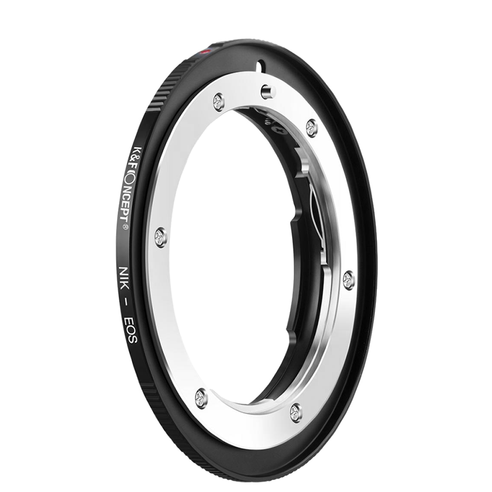 Адаптер K&F Concept для объектива Nikon F на Canon EF KF06.088