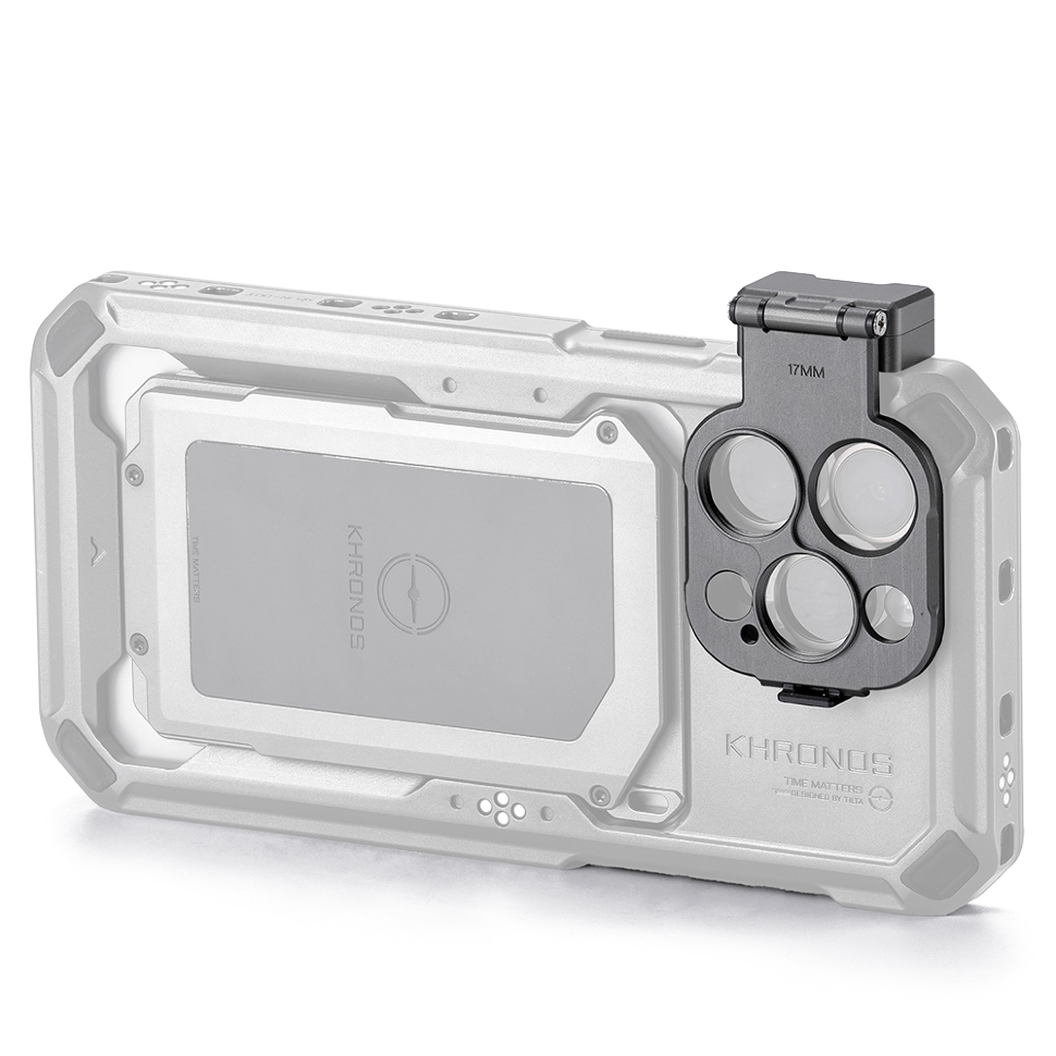 Адаптер Tilta Khronos Lens Adapter для объектива 17мм для iPhone 15 Pro/Pro Max Серый