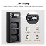 Зарядное устройство K&F Concept Triple Slot для NP-FZ100, фото 2