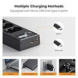 Зарядное устройство K&F Concept Triple Slot для NP-FZ100, фото 3