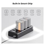 Зарядное устройство K&F Concept Triple Slot для NP-FZ100, фото 4