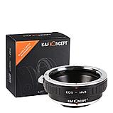 Адаптер K&F Concept для объектива Canon EF на Micro 4/3 KF06.090, фото 4
