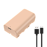 Аккумулятор Kingma NP-F550 2600mAh Type-C, фото 6