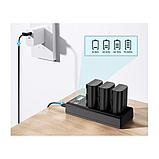 Зарядное устройство K&F Concept Triple Slot для LP-E6NH, фото 2